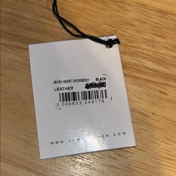 Kurt Geiger Black and Gold Crossbody Bag with Quilted Design - Picture 2 of 3